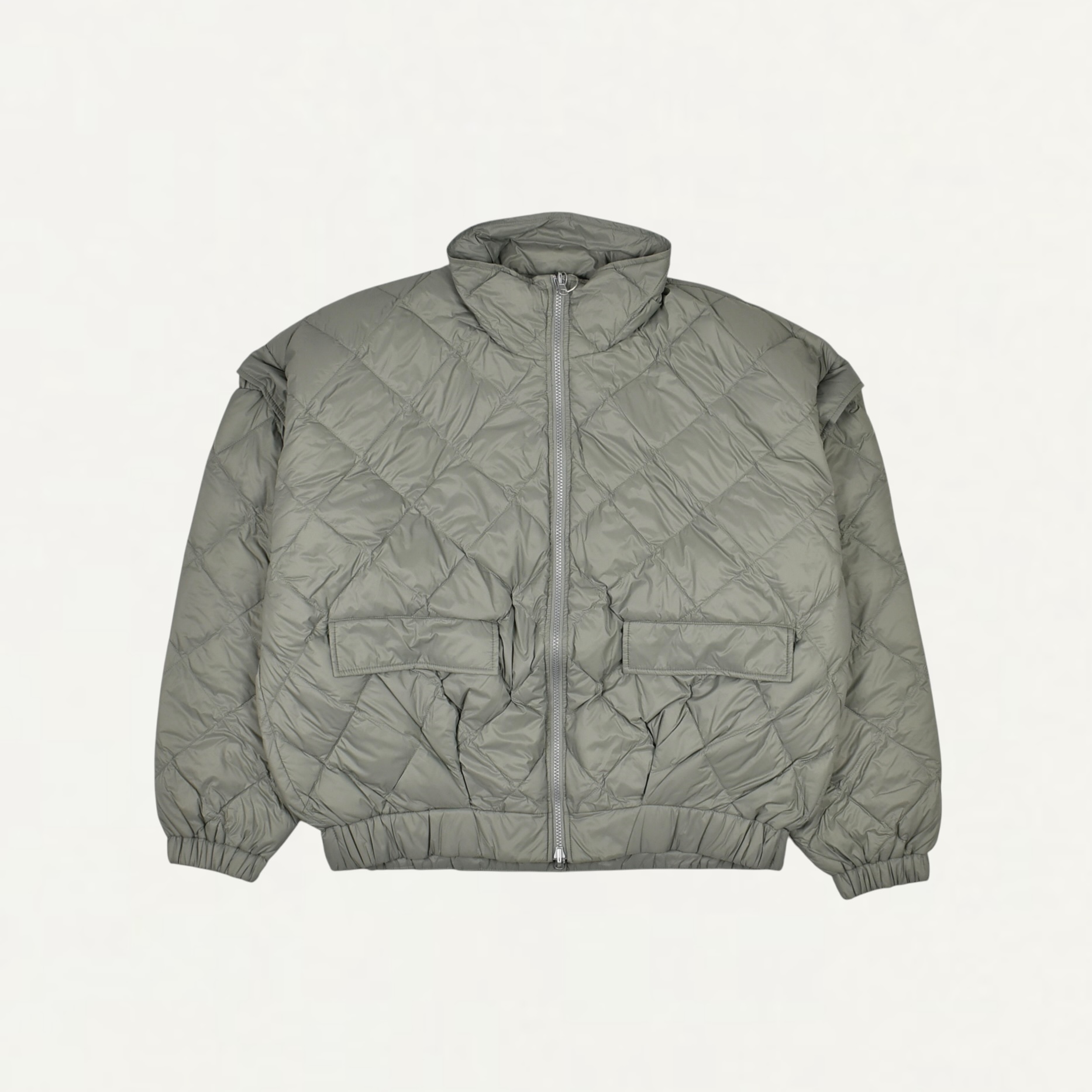 08sircus × TAION Down detachable short blouson reversible moss gray[S25AW-CS05]