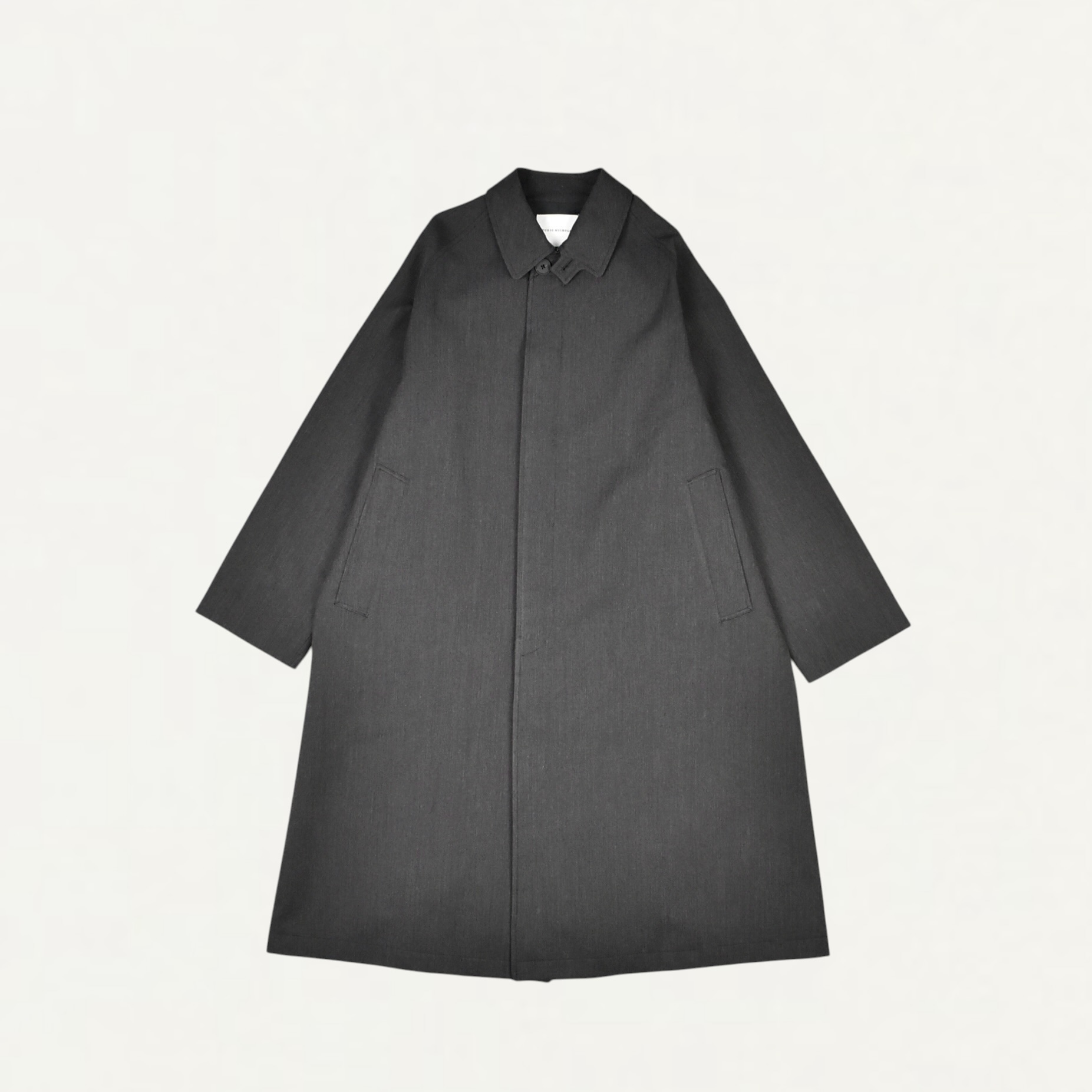 STUDIO NICHOLSON CROWE TRENCH IN BROWN MARL[CROWE SNM-1235]