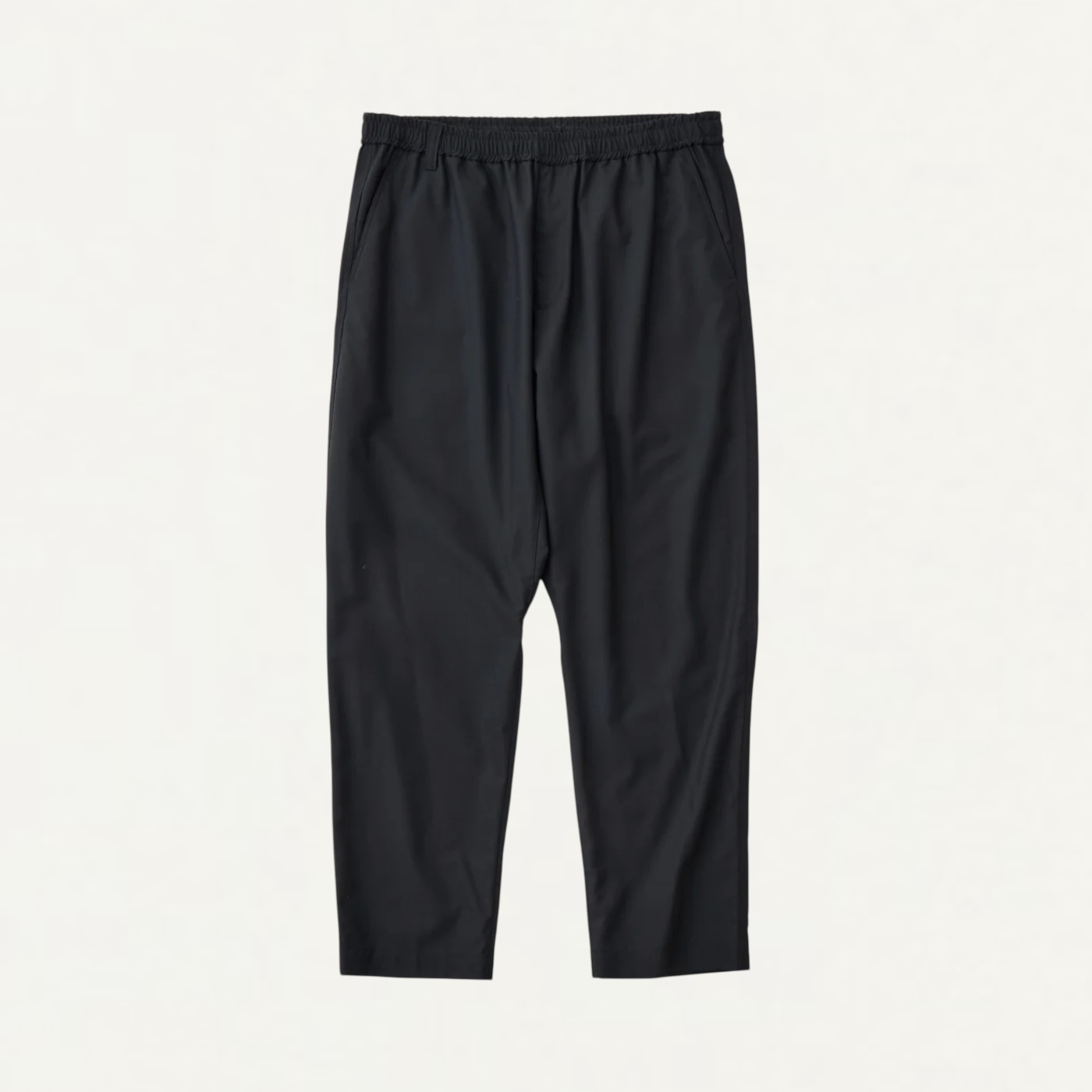 White Mountaineering STRETCH EASY TAPERED PANTS BLACK[RW2573402]