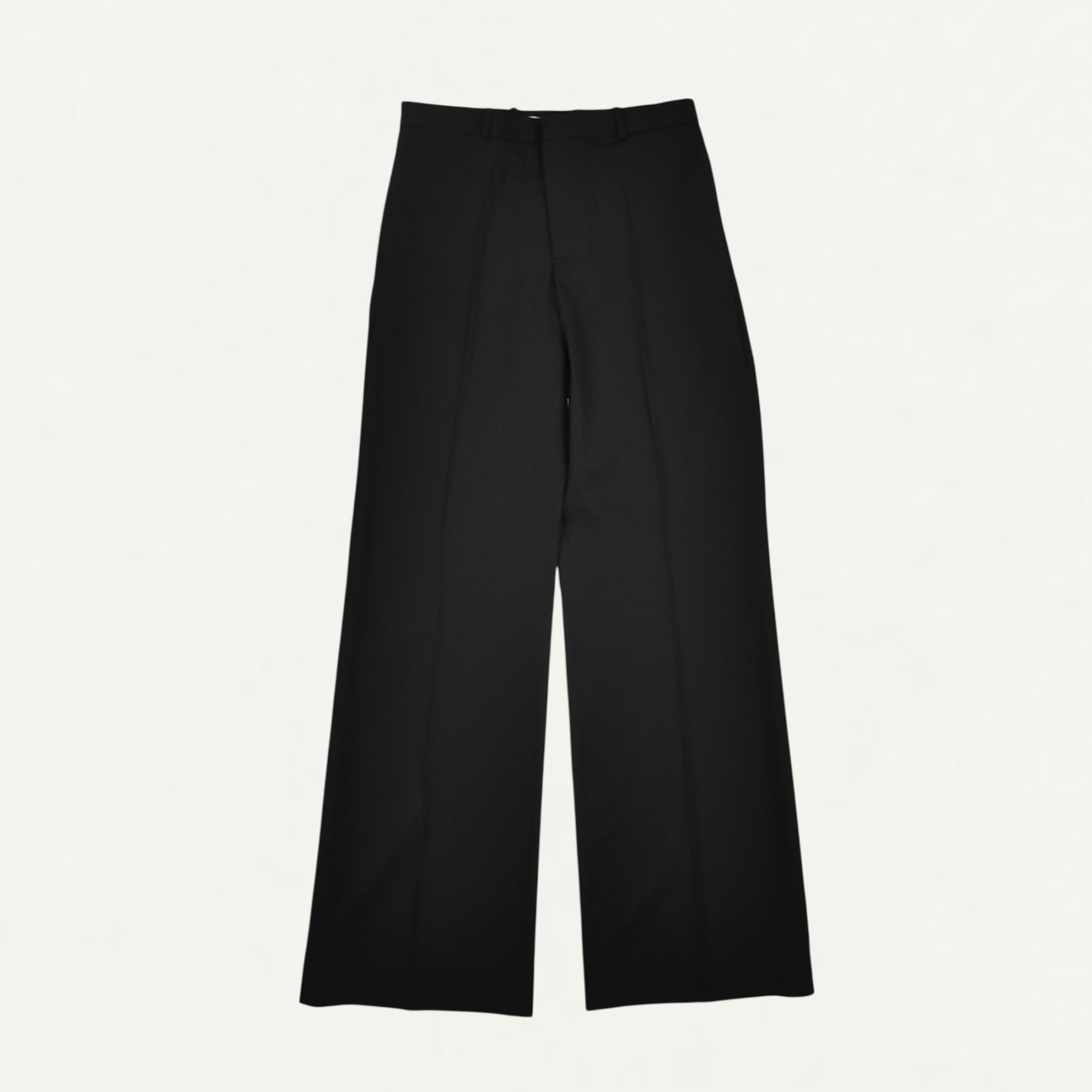 CMMN SWDN Otto Wide Leg Trousers Black[M17W464]