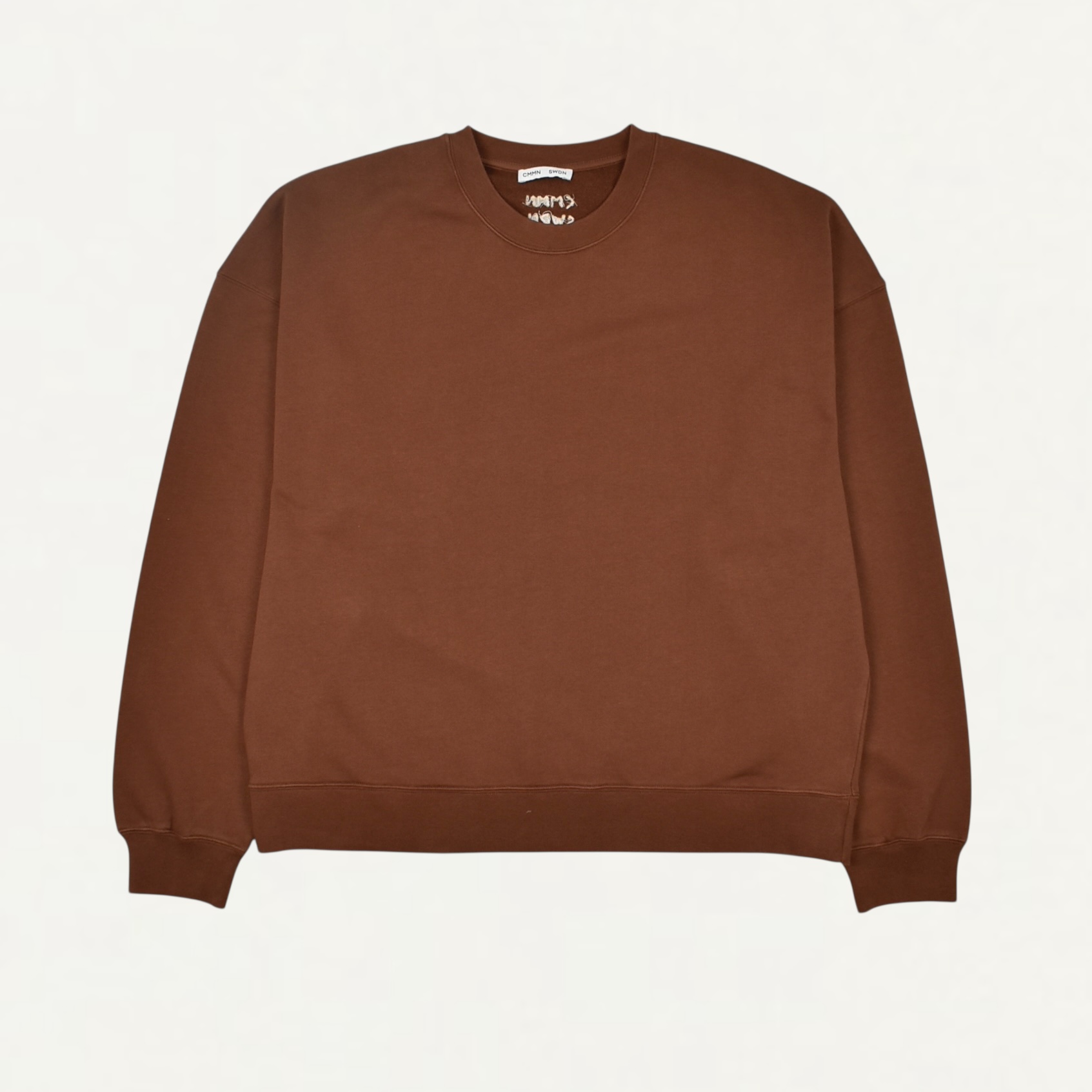 CMMN SWDN Trek Loopback Sweatshirt Brown[M20KN776]