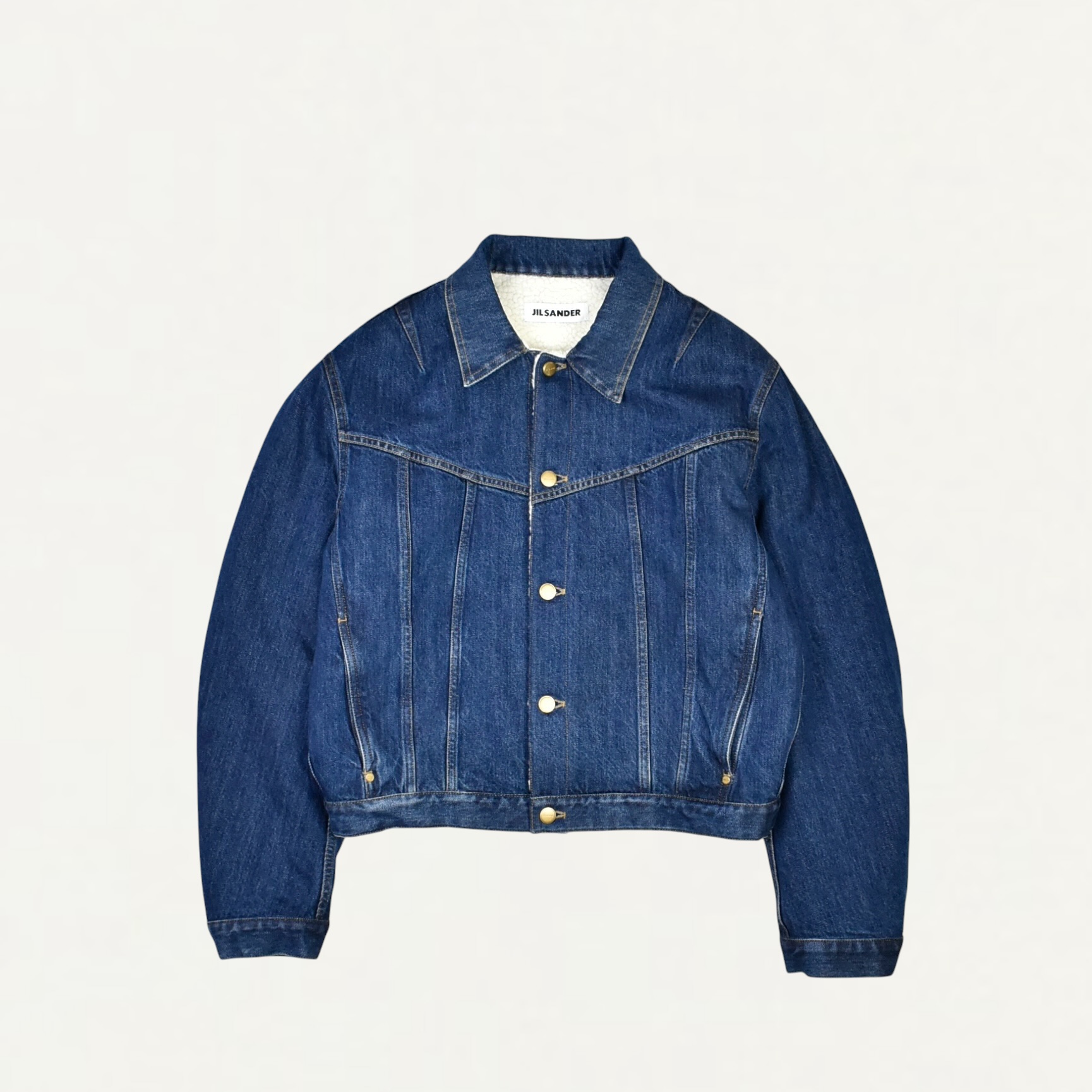 JIL SANDER Denim Blouson medium denim[J22SW0106]