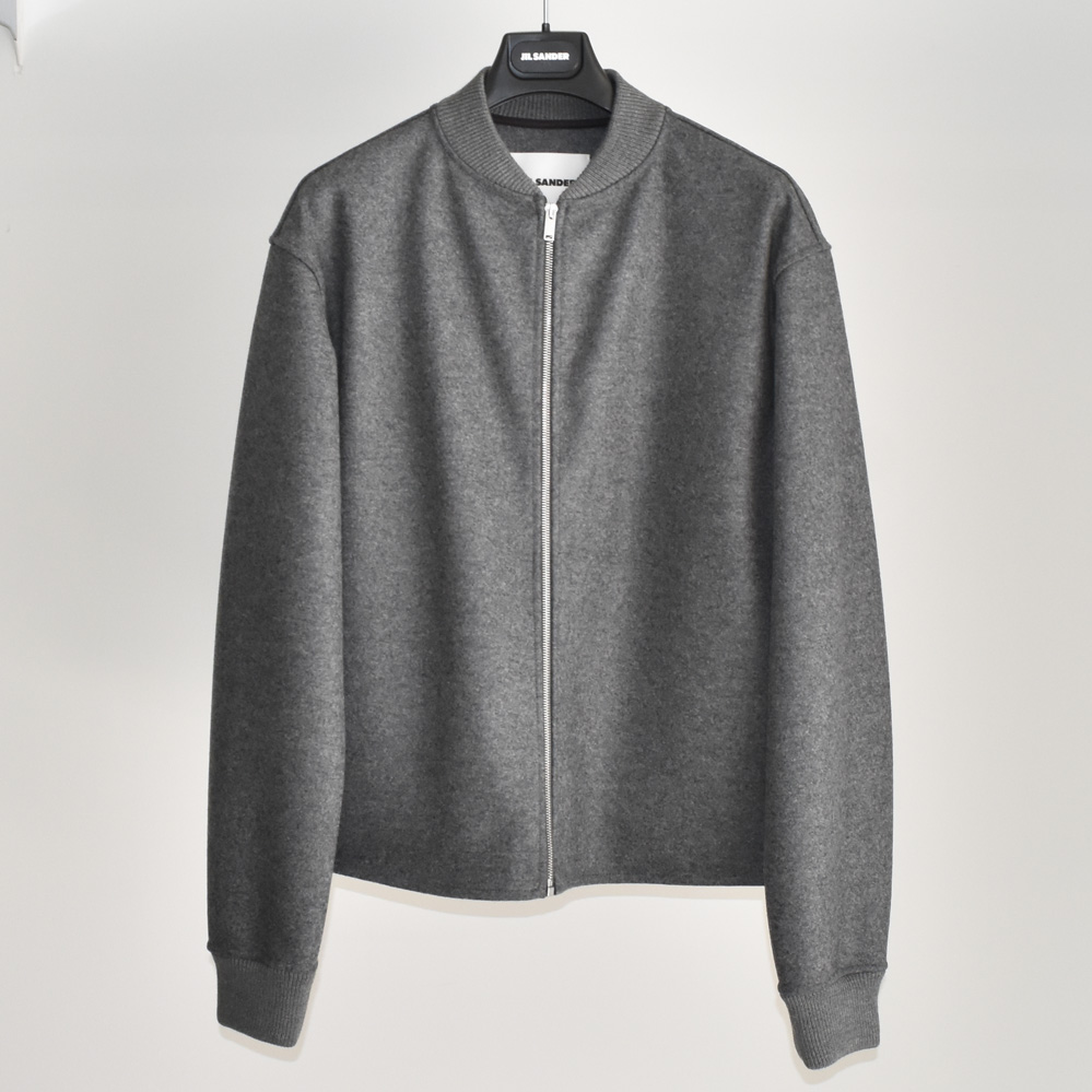 JIL SANDER WOOL SWEAT JACKET[J22HG0102]