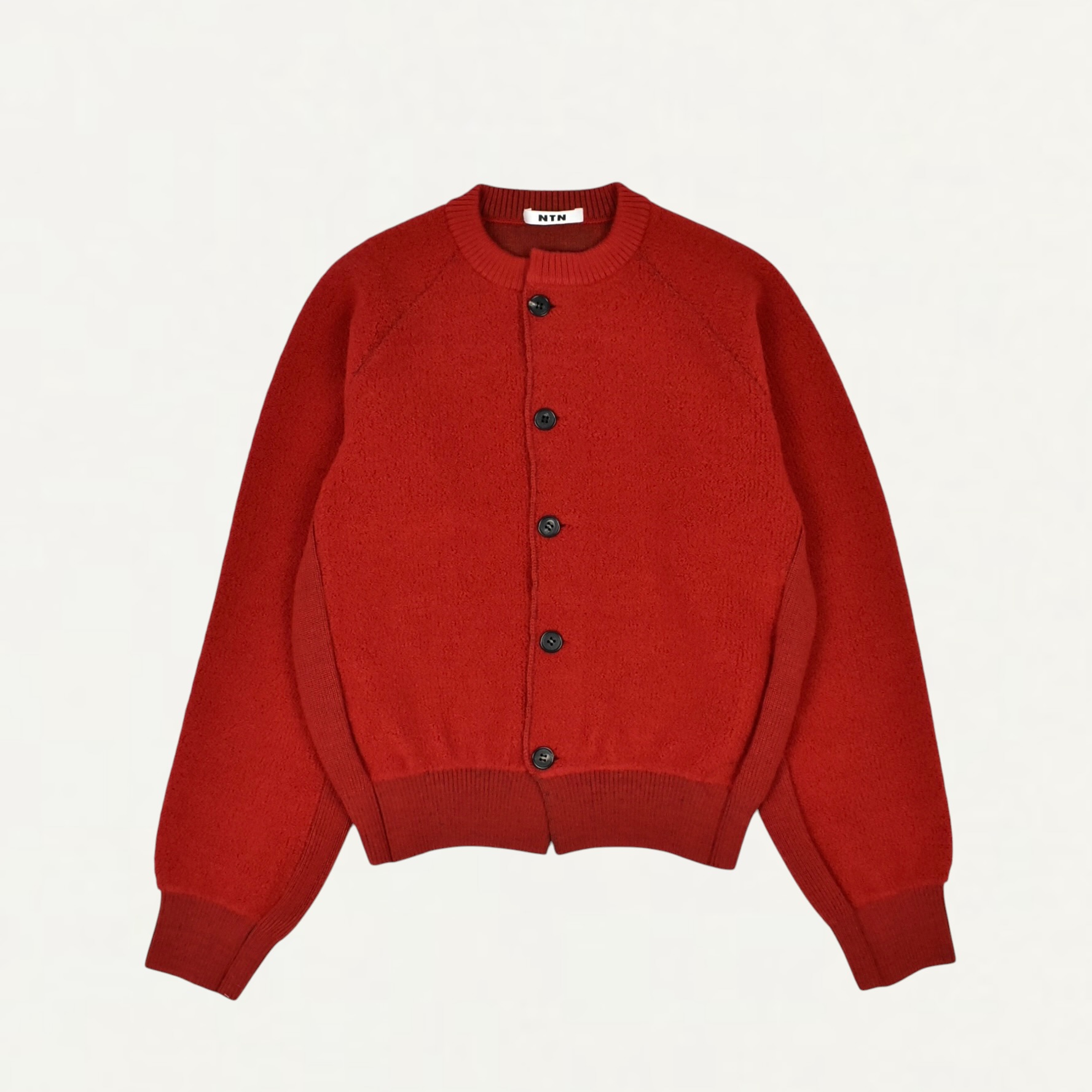 NTN REVERSIBLE CARDIGAN RED/BROWN[N007-056174]