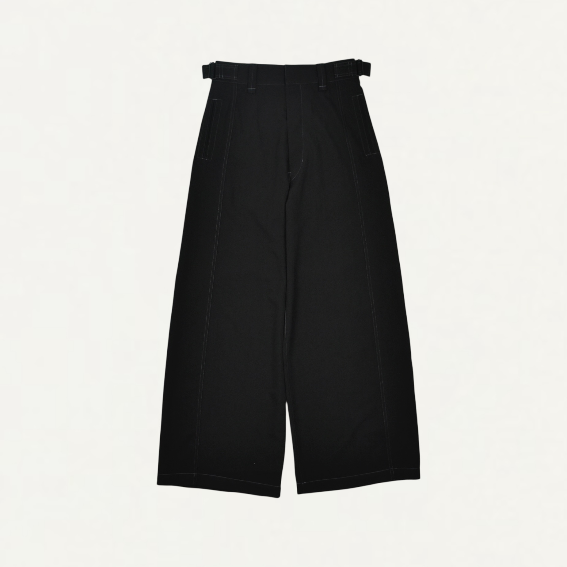 LEMAIRE MAXI UTILITY PANTS BLACK[PA1249 LF1457]