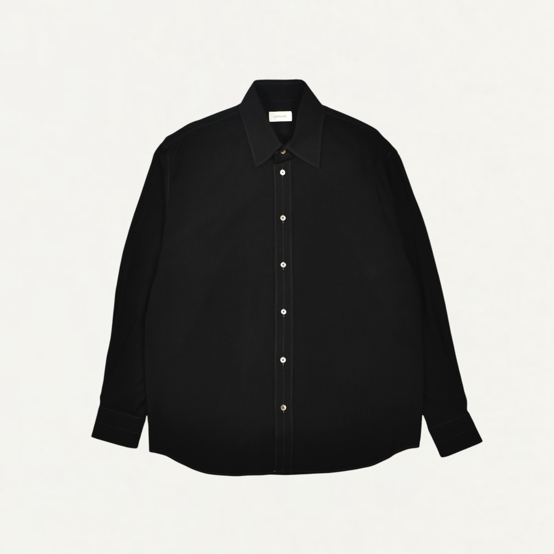 LEMAIRE RELAXED SHIRT CAVIAR[SH1206 LF1286]