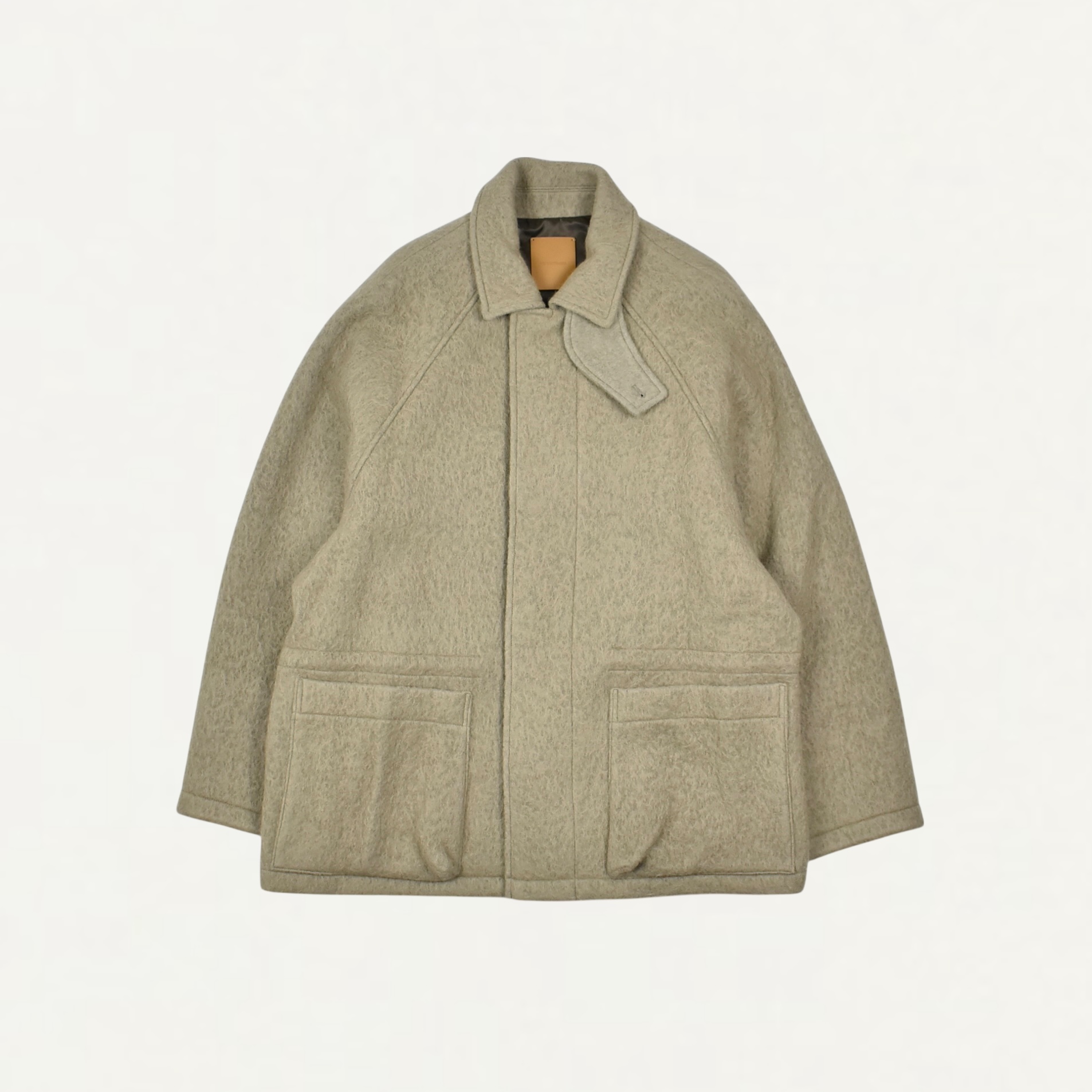 LE17SEPTEMBRE WOOL HUNTING HALF COAT GRAY[LH2579CT003EGR]