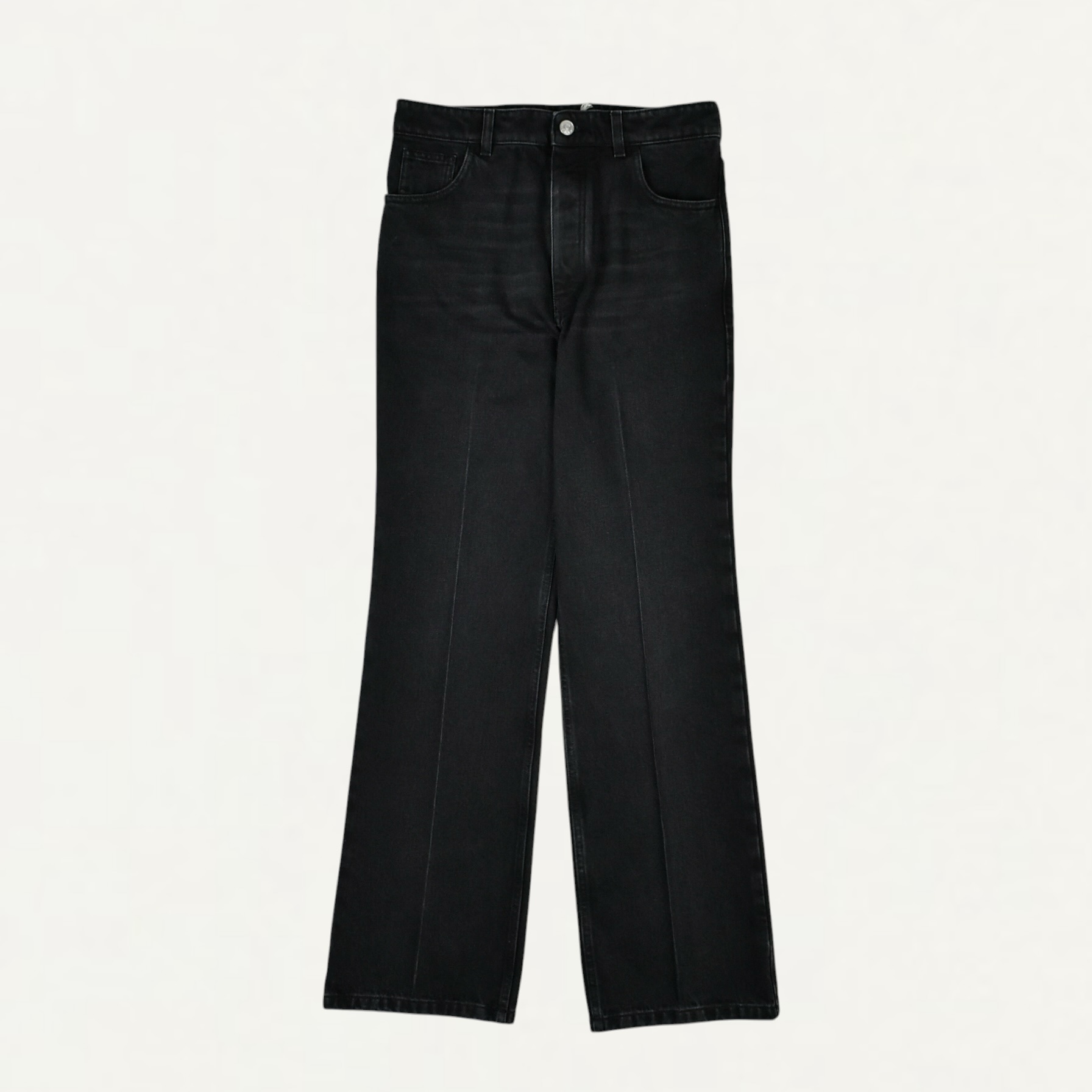 MARNI BLACK COTTON STRAIGHT DENIM PANTS[PUJU0354A0USCZ47]