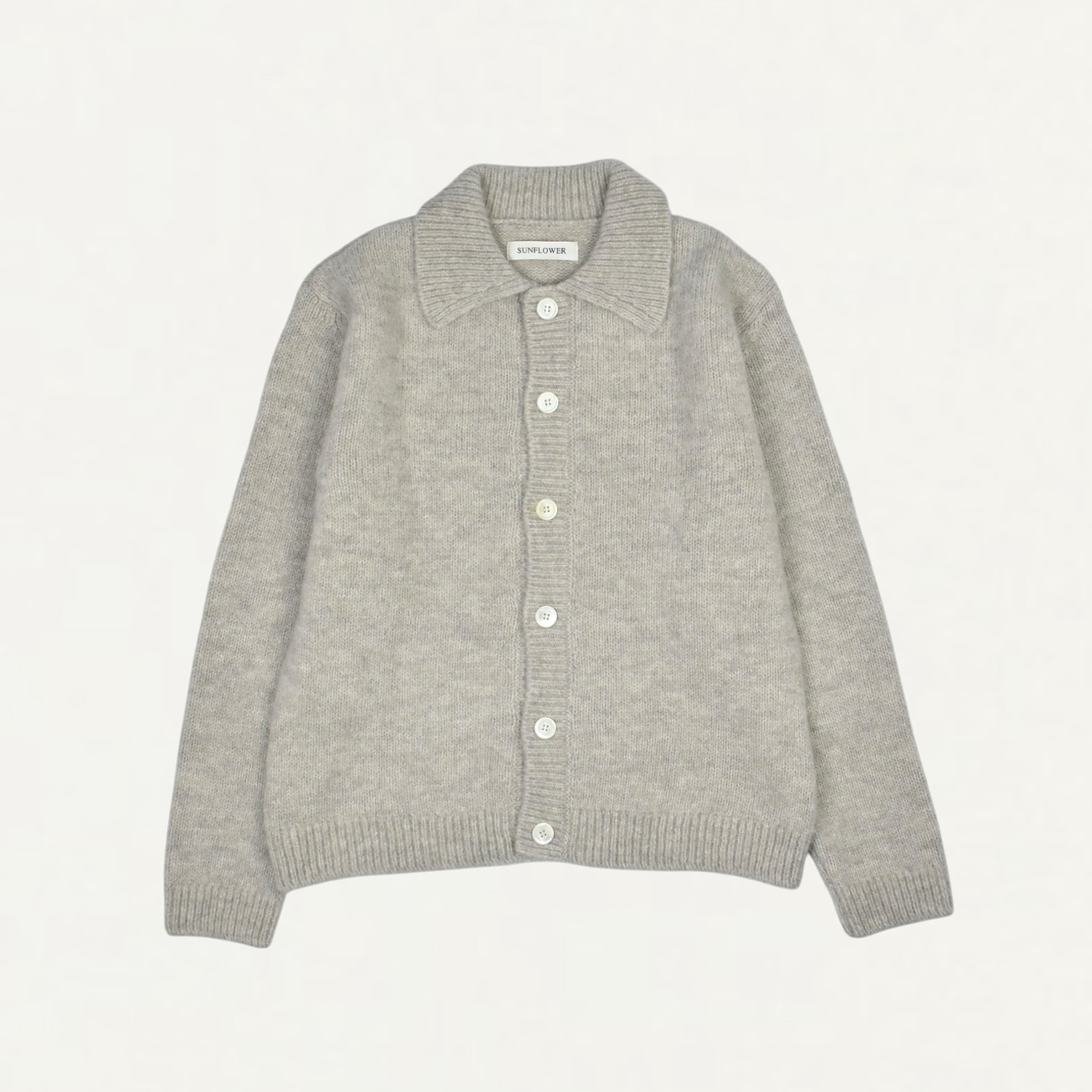 SUNFLOWER Alpaca Cardigan Oat[3093]
