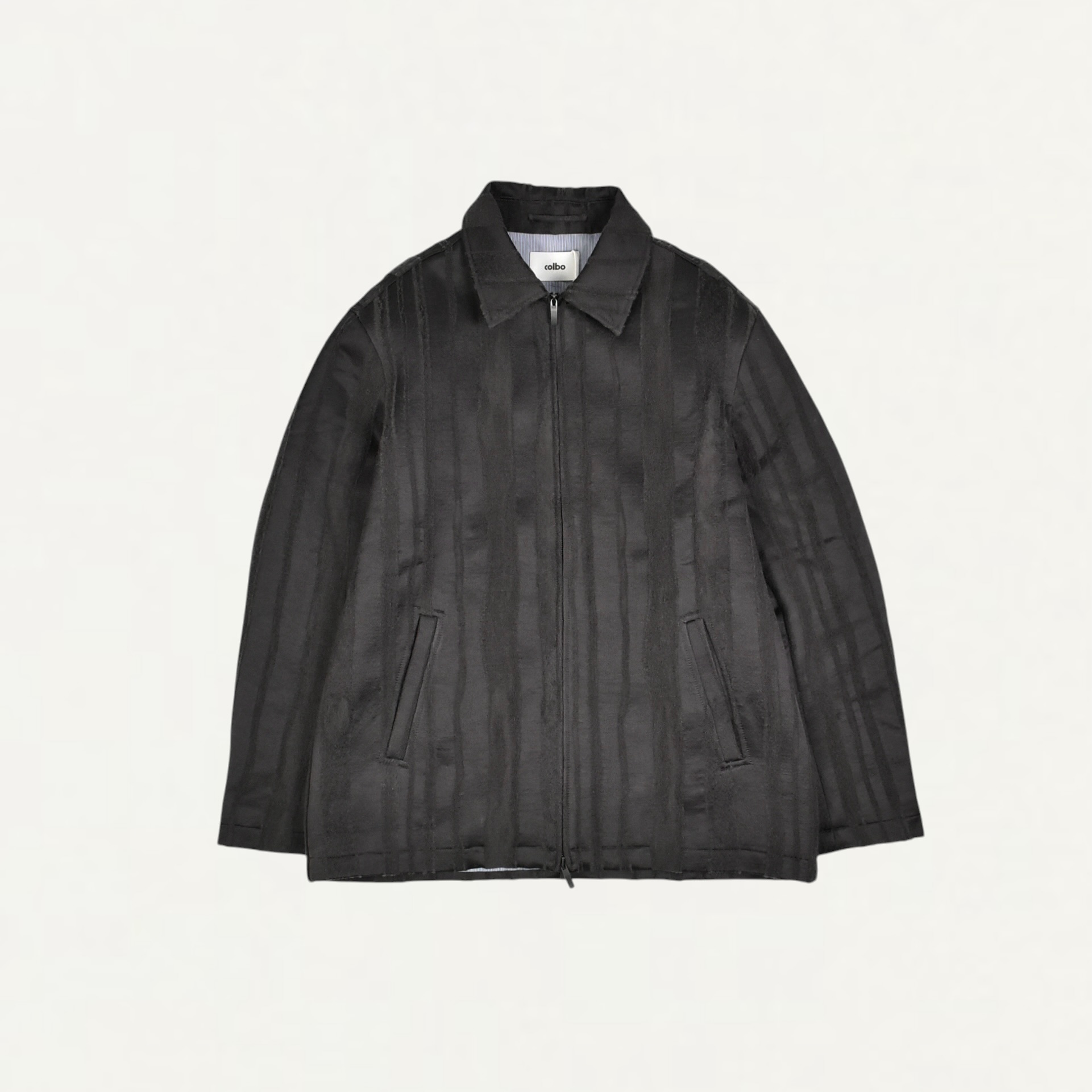 Colbo NEW ZIP JACKET TEXTURED SHEEN STRIPES[CO-AW26-LA063]