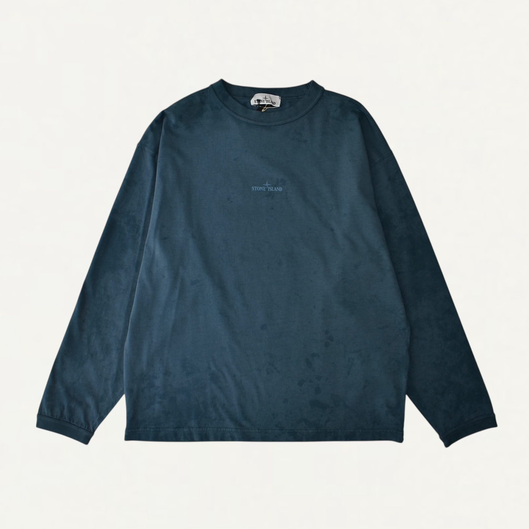 STONE ISLAND 2100024 Back Print Organic Cotton T-shirts Dark Teal Green[	S15-21000-24]
