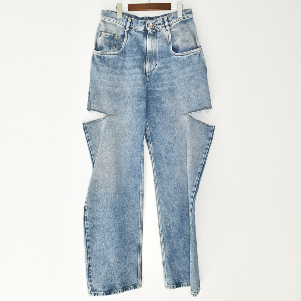 Maison Margiela デニムジーンズ スラッシュディテール