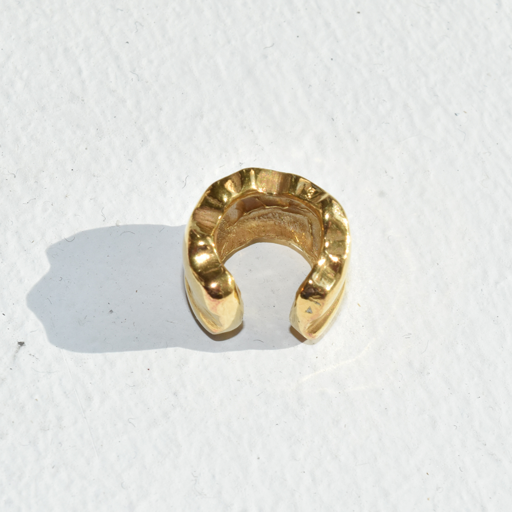 MEMOWA Paris RIVER EARCUFF sil/gp